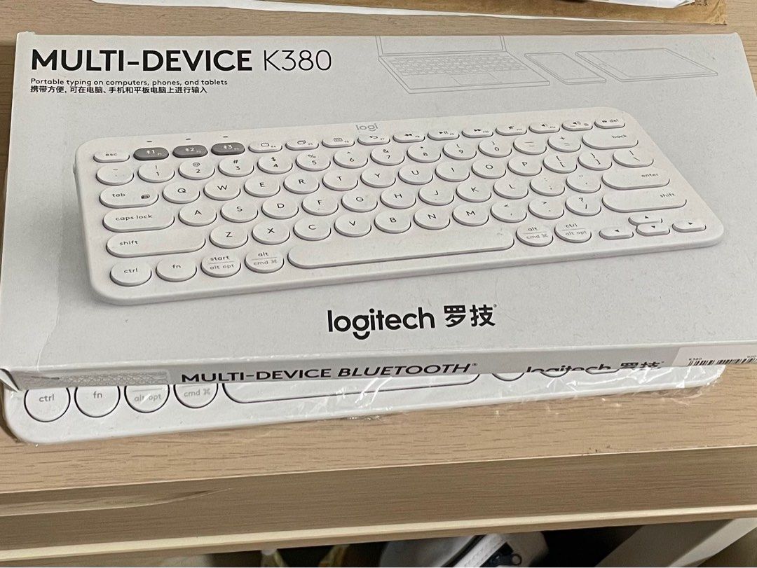 Logitech K380 Bluetooth Keyboard WHITE62863059198209113