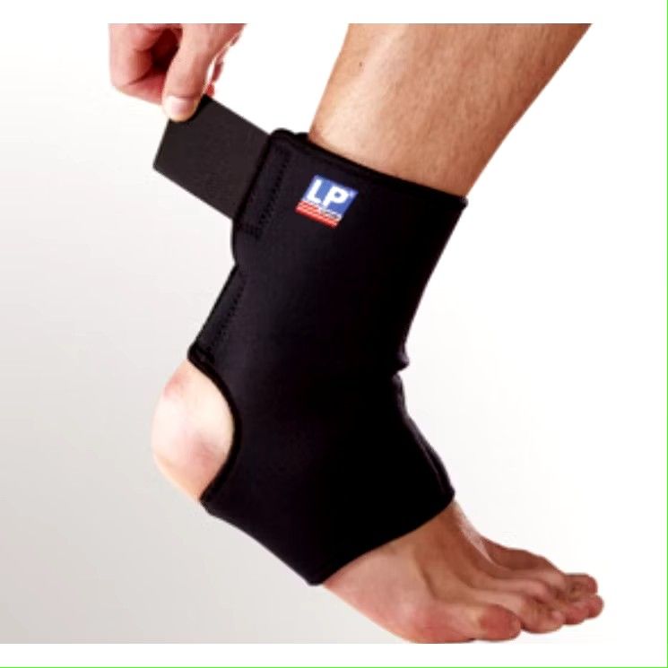 LP SUPPORT 764 ADJUSTABLE ANKLE SUPPORT (Category: Braces, Support & Protection) located in Manila. Submitted by miskym (Listing ID 1376138169, Image 1). Description: The LP 764 Ankle Support offers reliable compression and support for injured or weakened ankles. It’s designed with a high-spliced heel cut to reinforce the Achilles tendon, plus an open-heel style for better range of motion and breathability during wear. Whether you're recovering f