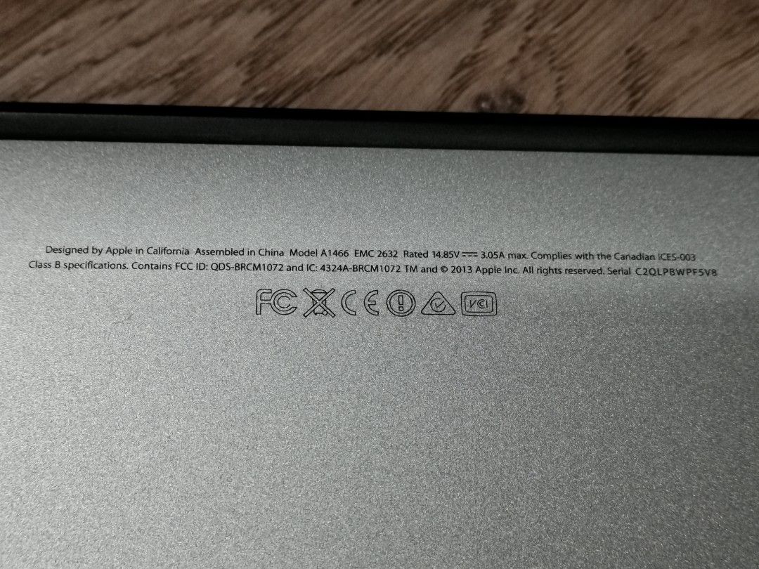 MacBook Air 13 inch 201362863110796803114