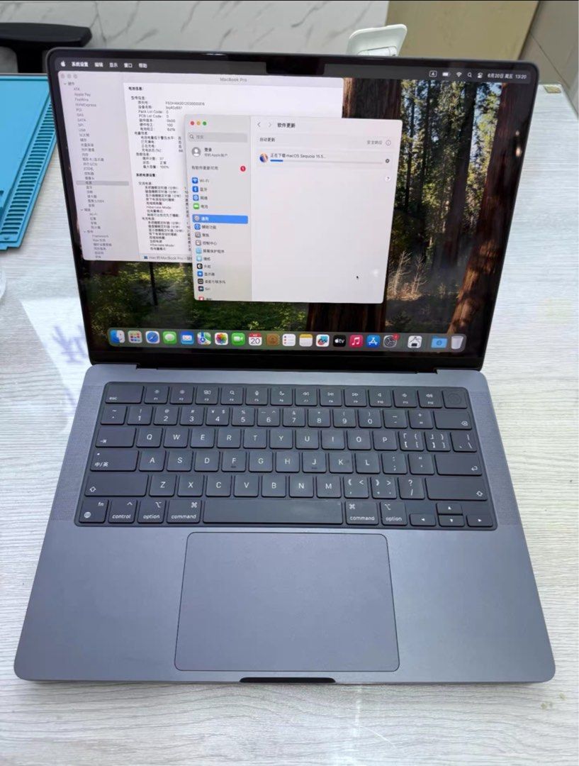 MacBook Pro 14-inch  M3 Pro Chip, 18GB RAM, 512GB Storage, Space Black, 98% New laptop notebook Apple pc62863110513154113