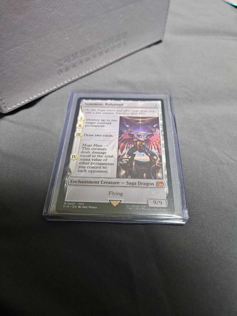 Magic the gathering Summon Bahamut FINAL FANTASY MTG, Hobbies & Toys, Toys & Games on Carousell Magic the gathering Summon Bahamut FINAL FANTASY MTG, Hobbies & Toys, Toys & Games on Carousell