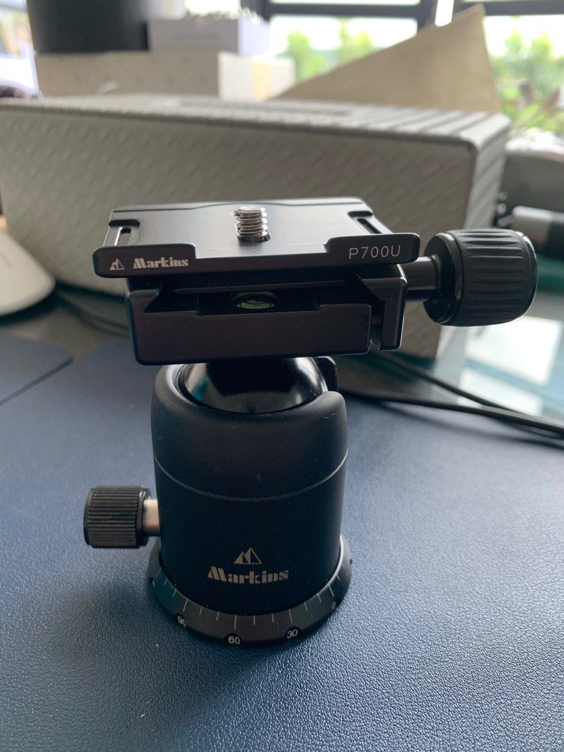 Markins Q Ball Tripod Ball Head with P700U Plate62863835606401112