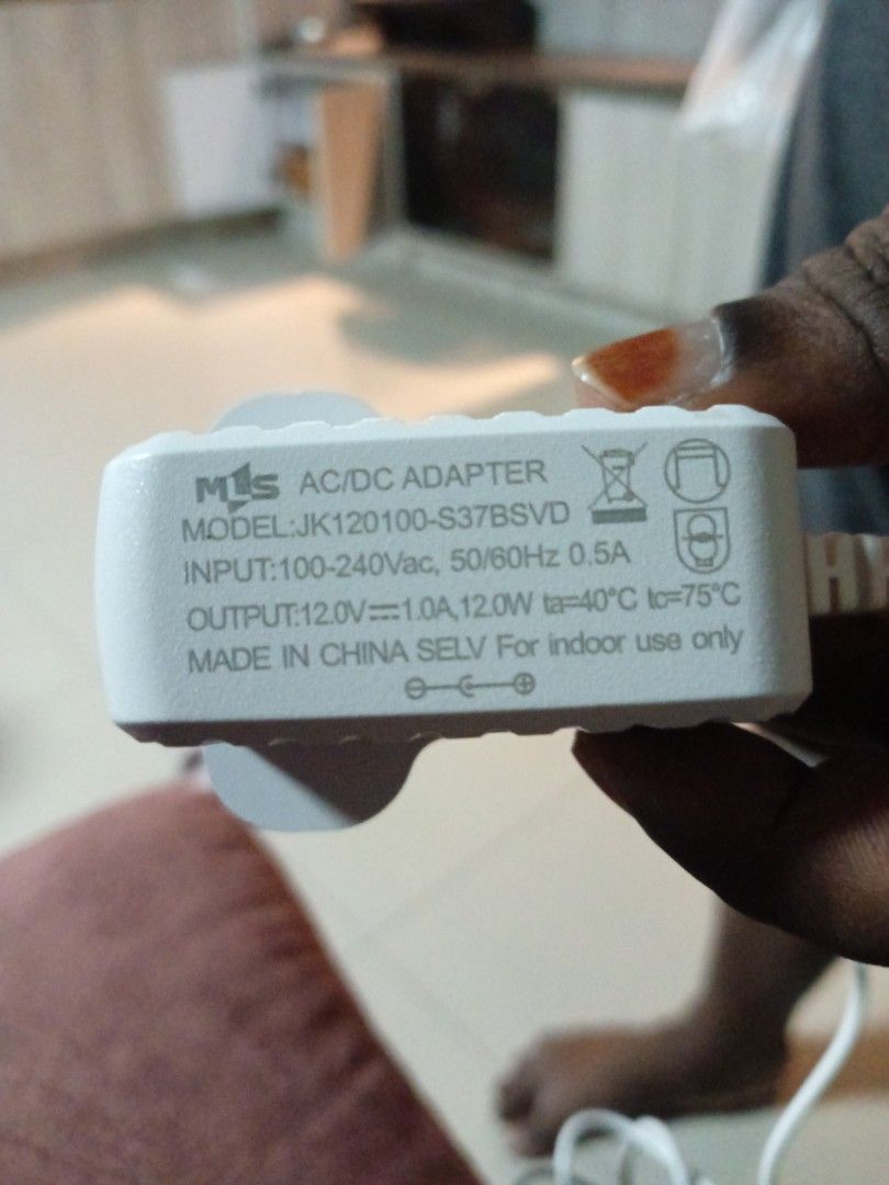 MLS AC/DC Adapter JK120100-S37BSVD62863060011907111