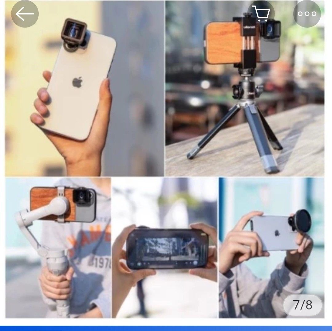 Movie making lens for iphones and huawei (Category: Other Mobile & Gadget Accessories) located in Singapore. Submitted by lovebirds63 (Listing ID 1376132604, Image 1). Description: Ulanzi 1.55XT Universal Anamorphic lens For iPhone 12 11 Pro Max 12 Mini XR X XS MAX Huawei P40 P30 P20 Plus Phone Lens. the lens cover that protects the part that sits on the phone is broken. It broke while I was checking it but when not in use is kept in the case it 