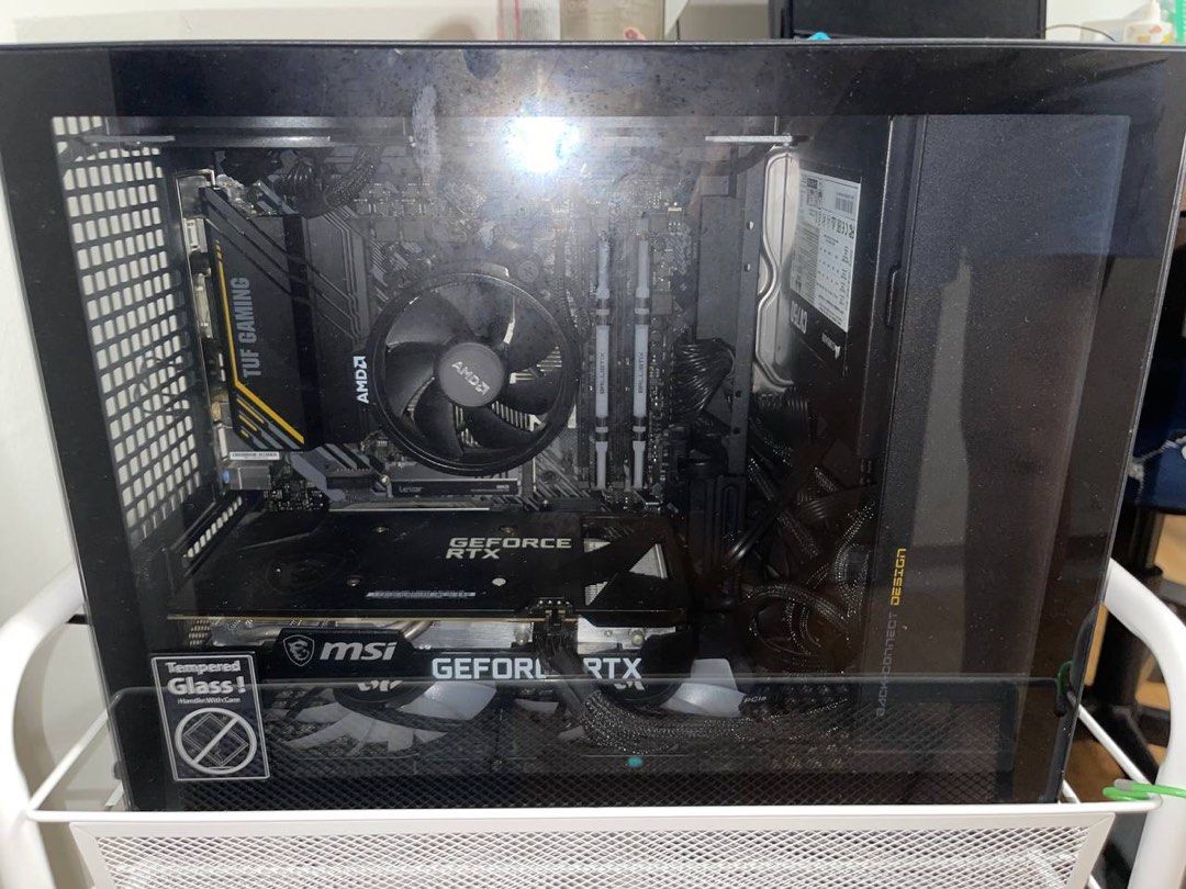Custom Gaming PC MSI GeForce RTX 3060ti 628630603233311113