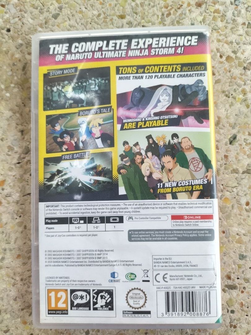 Naruto Storm 4: Road to Boruto Switch62863060803458113