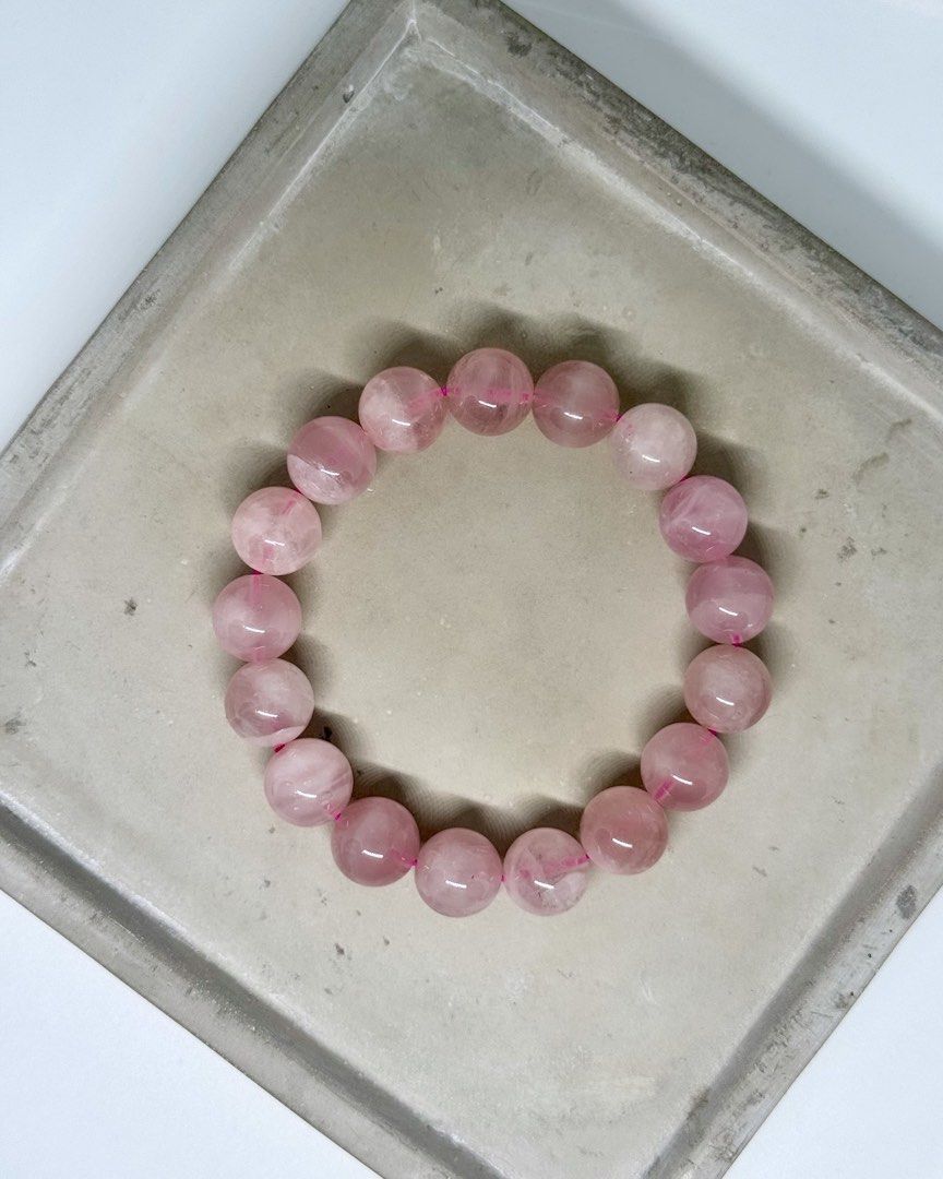 Natural High Quality Grapefruit Madagascar Rose Quartz (Category: Bracelets) located in Gapan. Submitted by lcbrjc (Listing ID 1376107013, Image 1). Description: ✤ High Quality Grapefruit Madagascar Rose Quartz ✤ Natural Earth Mined 💯 ✤ 12mm | 16cm ✅ ₱ 1200 ✅ Free Shipping. ✨ Grapefruit Madagascar Rose Quartz is a beautifully vibrant variety of Rose Quartz, known for its juicy, warm pink hue that resembles the soft blush of ripe grapefruit. Sour
