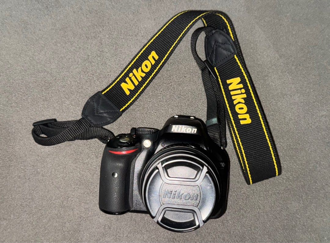 Nikon D5200 with tripod (Category: Cameras) located in Manila. Submitted by lucky_umbrella (Listing ID 1376080133, Image 3). Description: Package: TRIPOD NECK-STRAP ORIGINAL BATTERY AND CHARGER CAMERA BAG UV LENS PROTECTOR Nikon D5200 key features: -24.1MP DX format CMOS sensor -EXPEED 3 processing -ISO 100-6400 standard, up to 25600 -5 fps continuous shooting -39 point AF system, 9 sensors cross type -2016 pixel RGB metering sensor -1080p30 vide