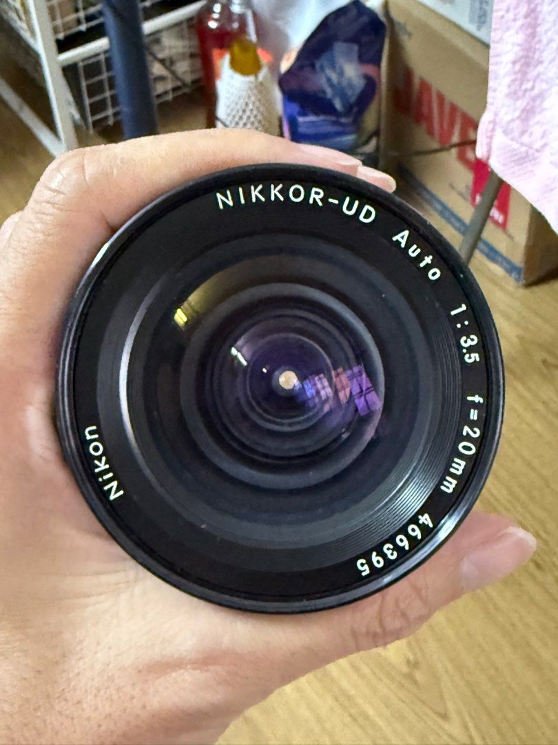 Nikon ultra wide angle 20mm 20 Pre-AI Vintage Lens