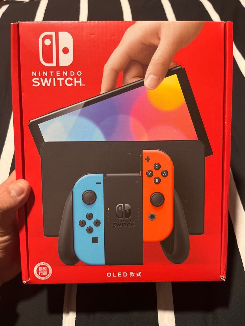 Nintendo Switch™ - OLED Model Neon Blue/Neon Red set628530592816651118