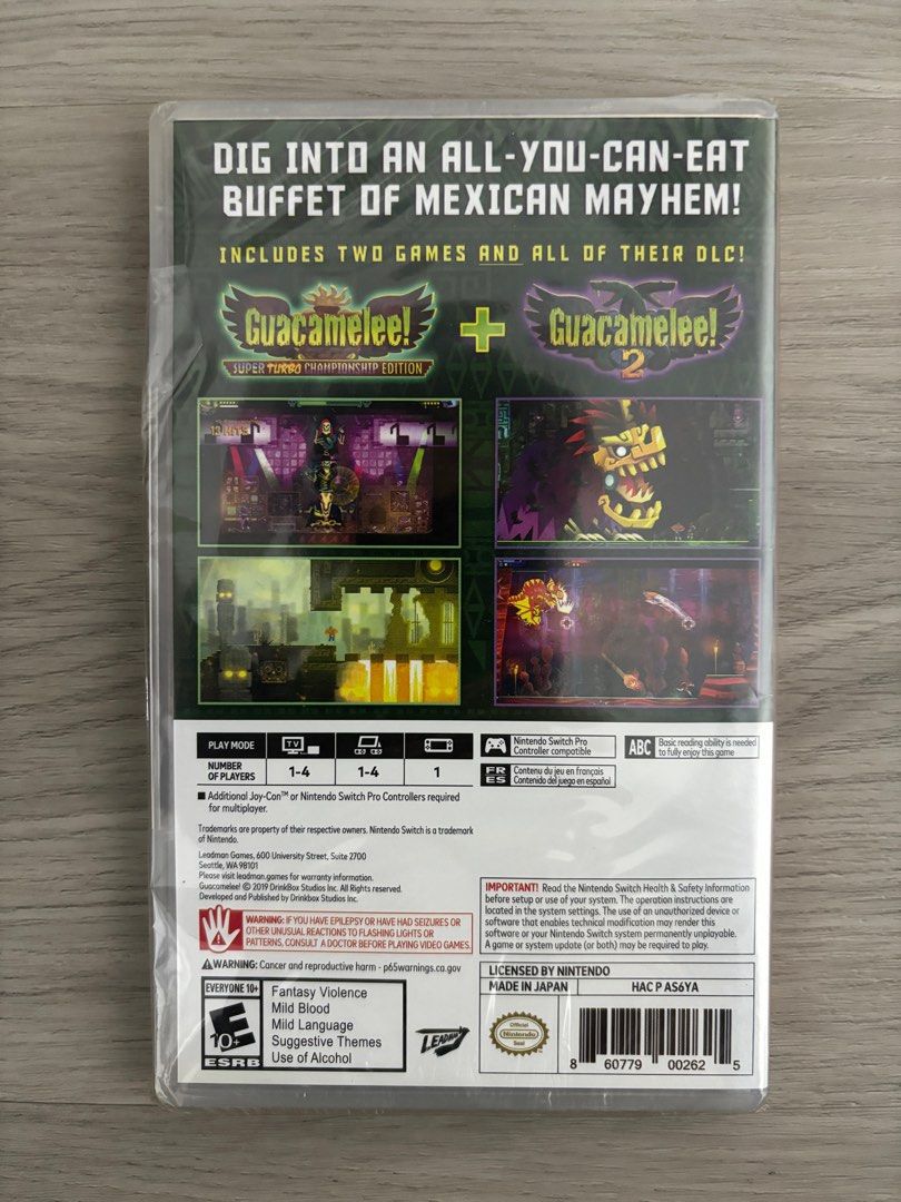 Nintendo Switch Guacamelee! One-Two Punch Collection62853058905729111