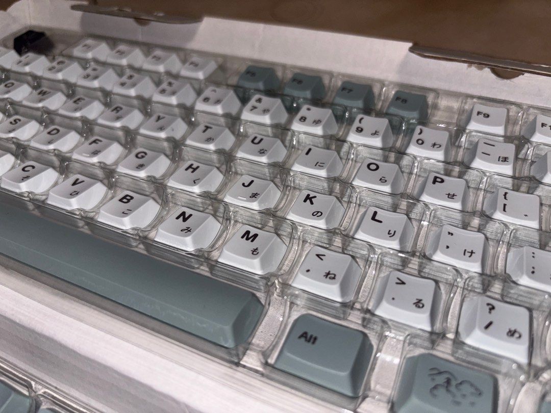 November Fog Cherry Profile PBT Keycaps GMK CYL NicePBT Clones Mechanical Keyboard62863059337987112