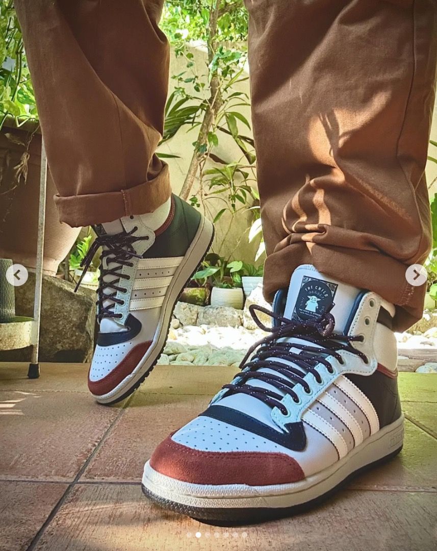 Original Adidas Top Ten Mandalorian Shoes, 女裝, 鞋, 波鞋- Carousell