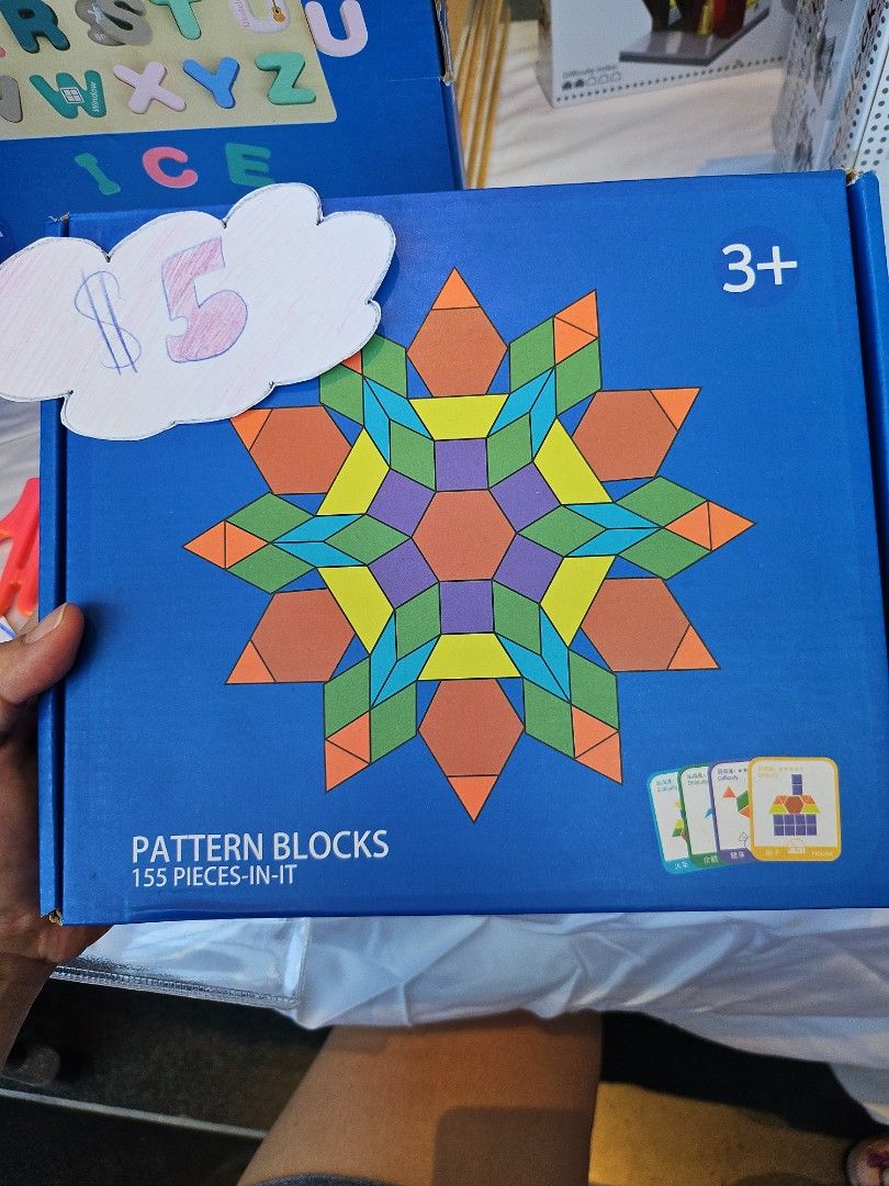 Pattern Blocks Puzzle (Category: Infant Playtime) located in Singapore. Submitted by snoopydoo (Listing ID 1376066645, Image 1). Description: .