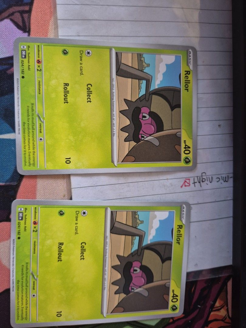 rellor pokemon card Rellor - 023/162 (TEF) Common