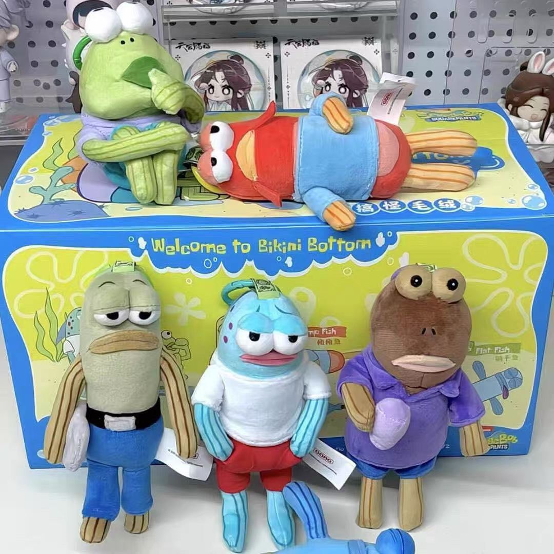 SpongeBob Bikini Bottom Buddies 6ピース ポップマート SpongeBob Bikini Bottom Buddies ぬいぐるみ 6