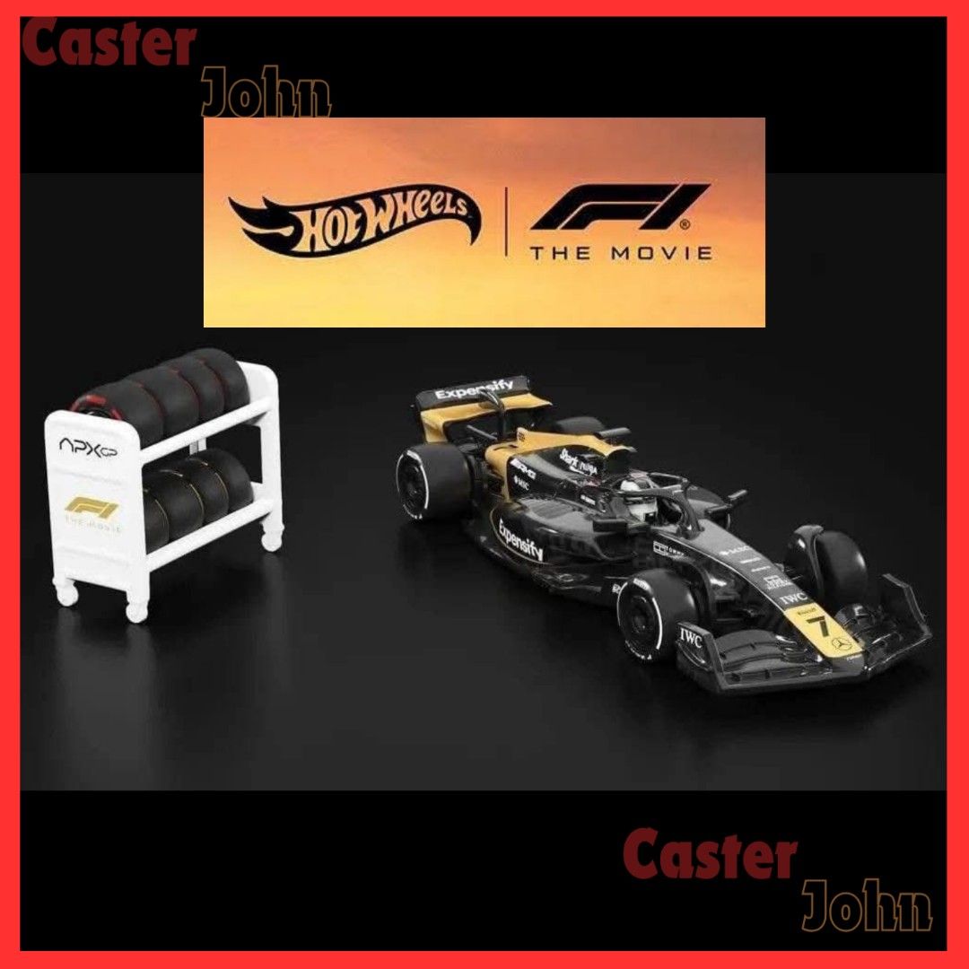☆ホットウィールRLC ☆F1 The Movie APXGP 即購入可即日発送 Hot Wheels Collectors RLC F1 The Movie Formula Vehicle APXGP