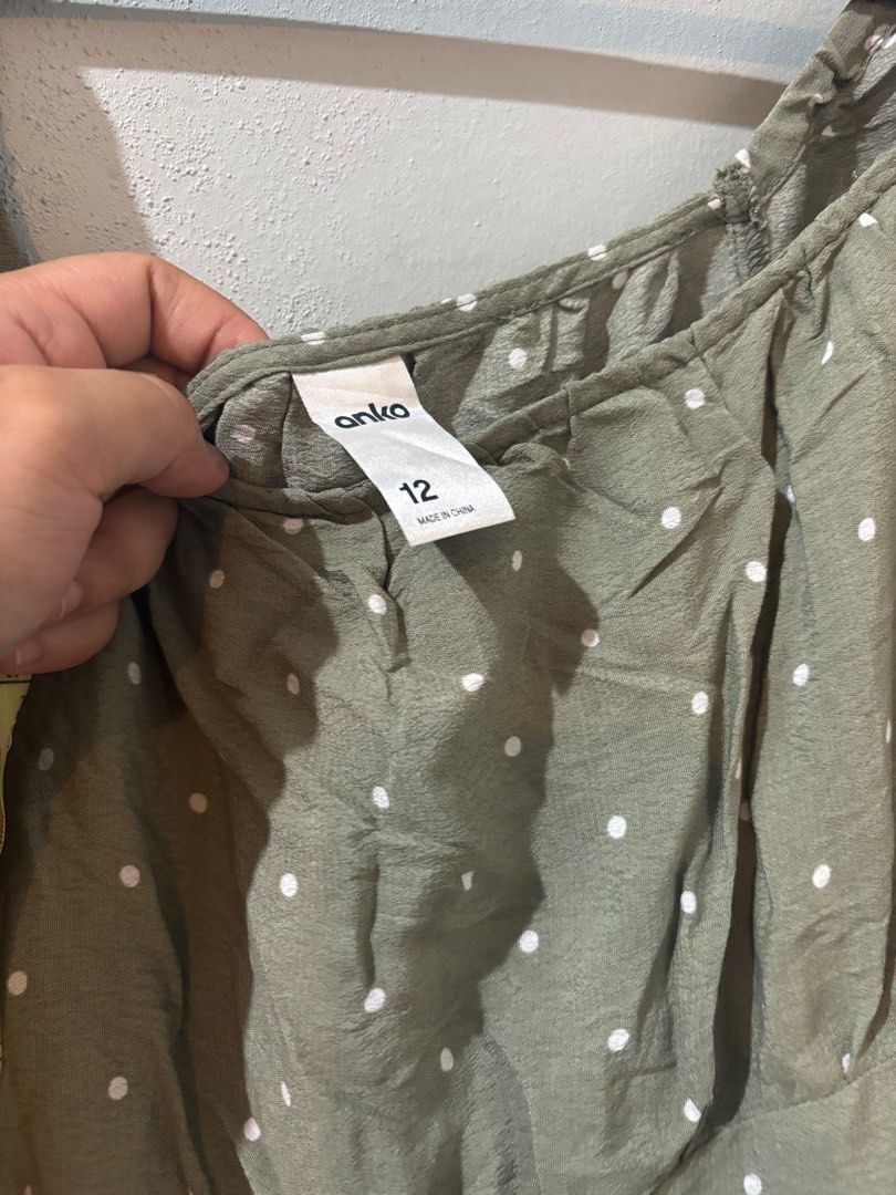 Puff sleeve polka dot dress (Category: Dresses) located in Cainta. Submitted by rey0325 (Listing ID 1376180603, Image 3). Description: Fit to large to semi xl .