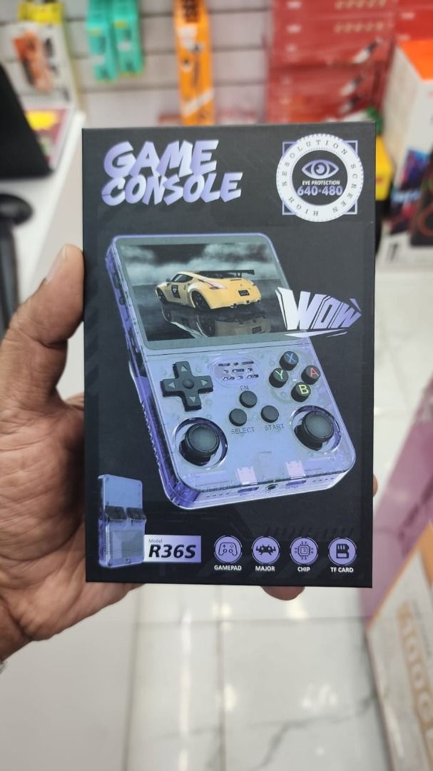 R36S Retro Handheld Video Game Console 3.5 inch Retro Handheld Video Games Consoles Built-in Rechargeable Battery Portable Style Preinstalled Hand Held Game Consoles628631108180511119