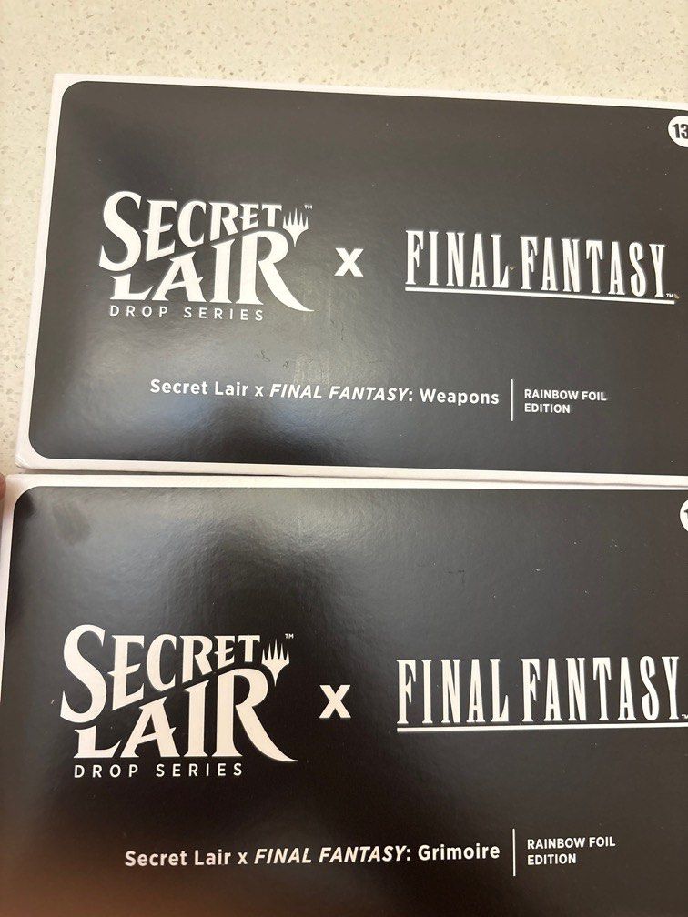 Secret Lair x FINAL FANTASY 6セット 英語 The English FINAL FANTASY Bundle | Secret Lair