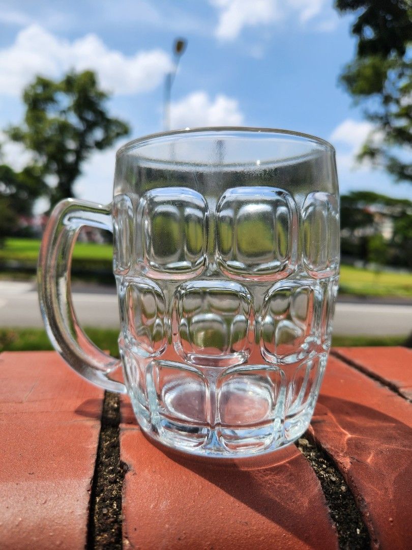 Retro Singapore Coffee Shop Beer Mug