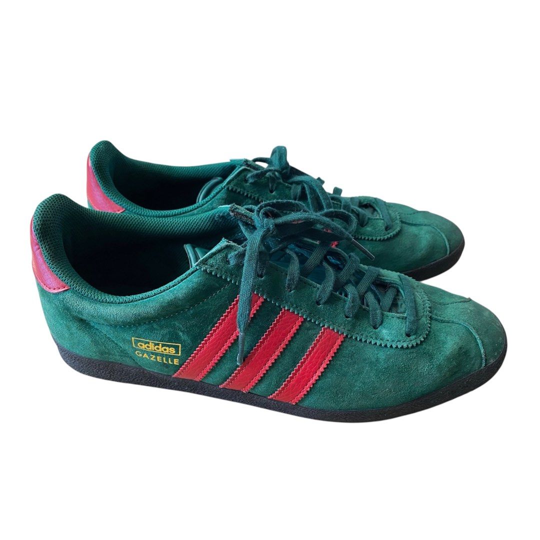 adidas gazelle silver green womens adidas Originals Gazelle Indoor "Mexico"