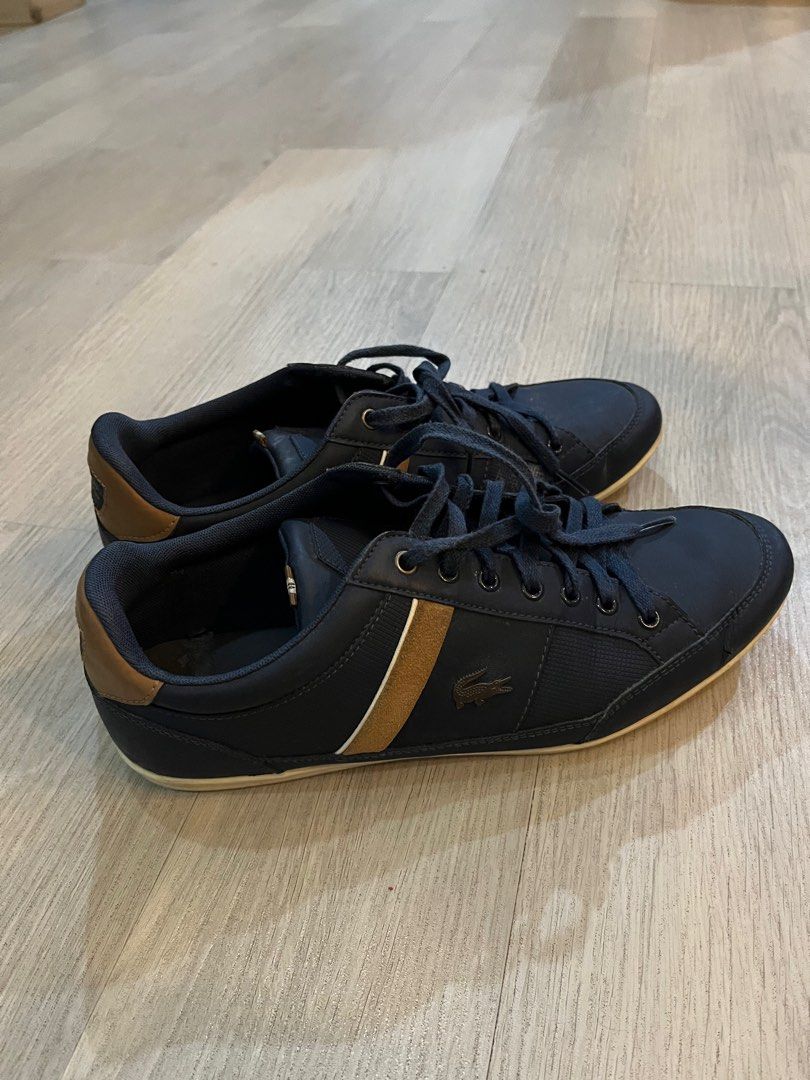 Sepatu Lacoste Mens Chaymon 119 Navy Ori