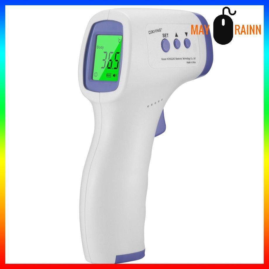 Smart Forehead Themometer LED LCD Display Red Yellow Green Digital ...