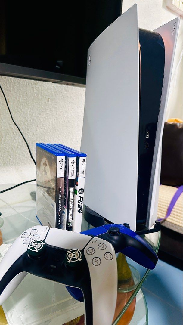 Sony PlayStation 5 Console with Games and Controllers62863110976642111
