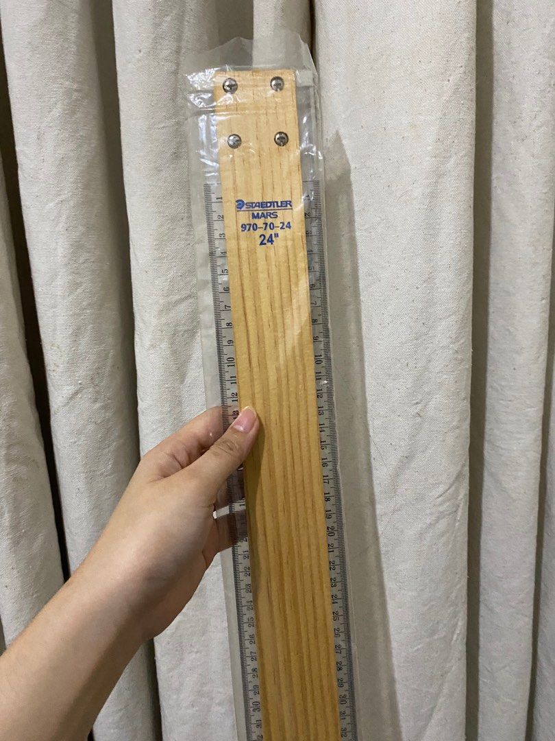 Staedler 24 inch T-Square (Category: Stationery & School Supplies) located in Mabalacat. Submitted by _riripreloved (Listing ID 1376174393, Image 1). Description: never got to use it (im engg student).