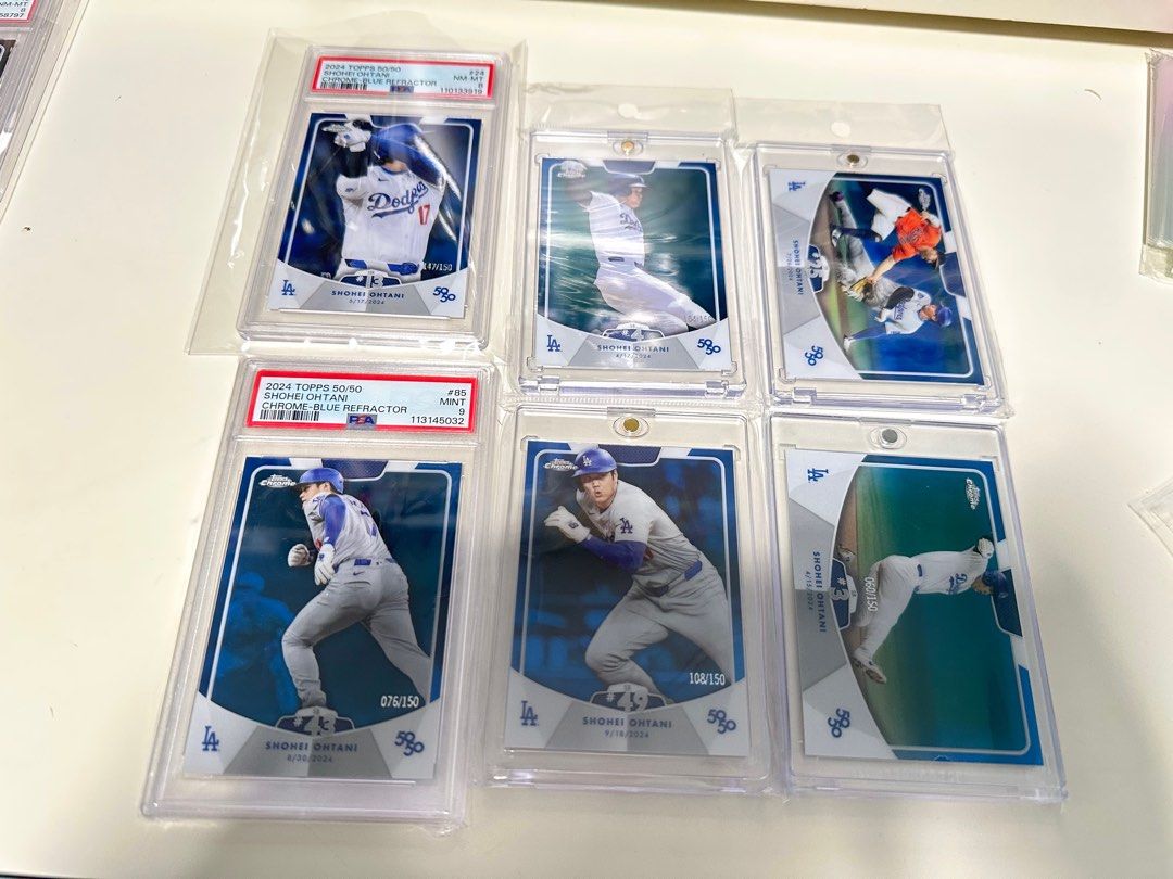 Topps Shohei Ohtani 大谷翔平2024 MLB 50/50 Set - Chrome