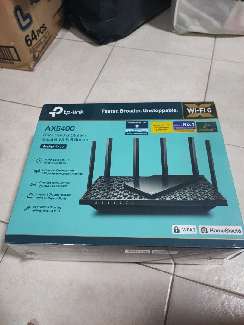 TP-Link Archer AX5400 Gigabit Wi-Fi 6 Router628630849093141127