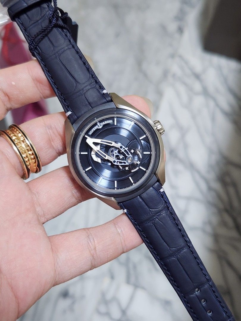 🔥Ulysse nardin freak x titanium blue 2303-270/03 (Category: Watches) located in Singapore. Submitted by worthytime-buyer (Listing ID 1376027965, Image 1). Description: Ulysse nardin freak x titanium blue ref. 2303-270/03. condition : brand new, unworn. local ad set dated 2025, comes with full set and warranty..
