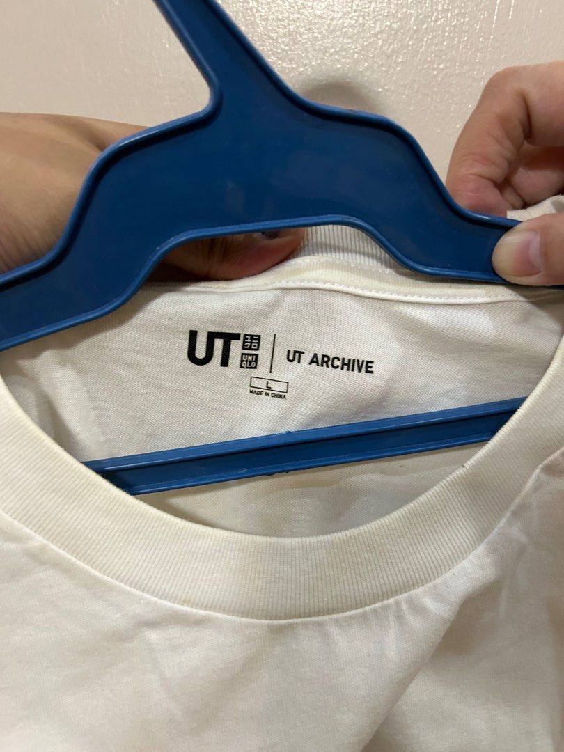 Uniqlo x One Piece Collab (Category: Tshirts & Polo Shirts ) located in Pasay City. Submitted by psyche__ (Listing ID 1376079404, Image 2). Description: Size Large Discoloration on collar can be washed.