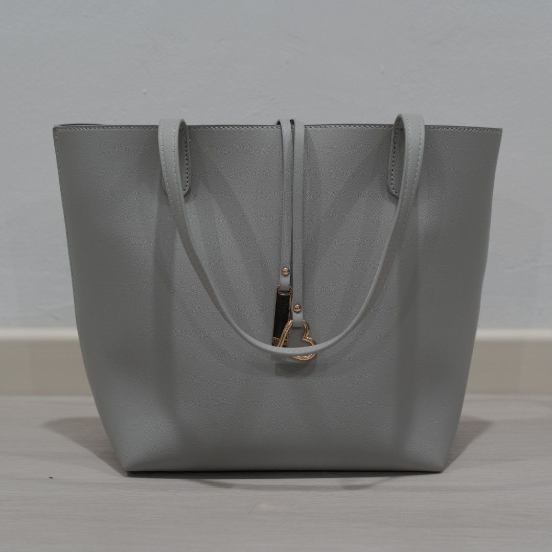 Vincci Casual Canvas Bag Vincci Casual Tote Bag, Women's Fashion