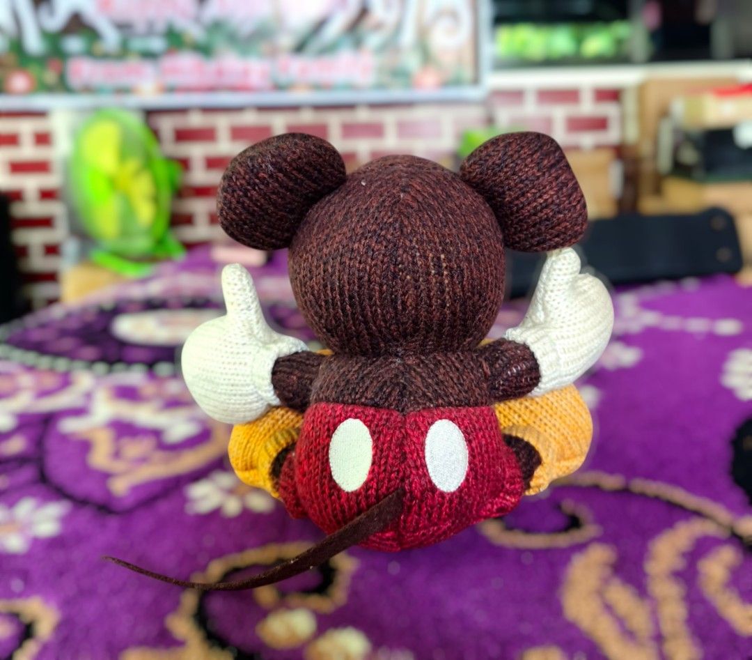 Vintage Crochet Mickey Mouse Stuff toy (Category: Plushies & Soft Toys) located in Digos. Submitted by emmanuel28 (Listing ID 1376066802, Image 3). Description: Vintage Mickey Mouse Stuff toy Crochet in good condition no issue Location: Davao del Sur BUYER SHOULDERS SHIPPING FEE.