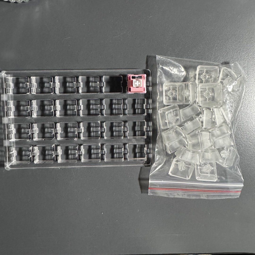 [WTS] Mechanical Keyboard switch tester acrylic base 24 set with switches62863059349378114
