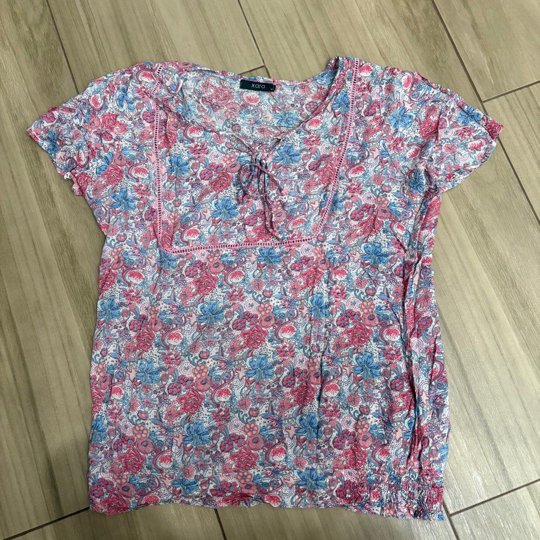 XARA BLOUSE (Category: Blouses) located in Caloocan City. Submitted by j.taberna (Listing ID 1376083870, Image 1). Description: XARA BLOUSE SIZE: SMALL - MEDIUM BOUGHT AT SM DEPT STORE PRESKO NA TELA NO FLAWS ‼️PRICE STILL NEGOTIABLE ‼️.