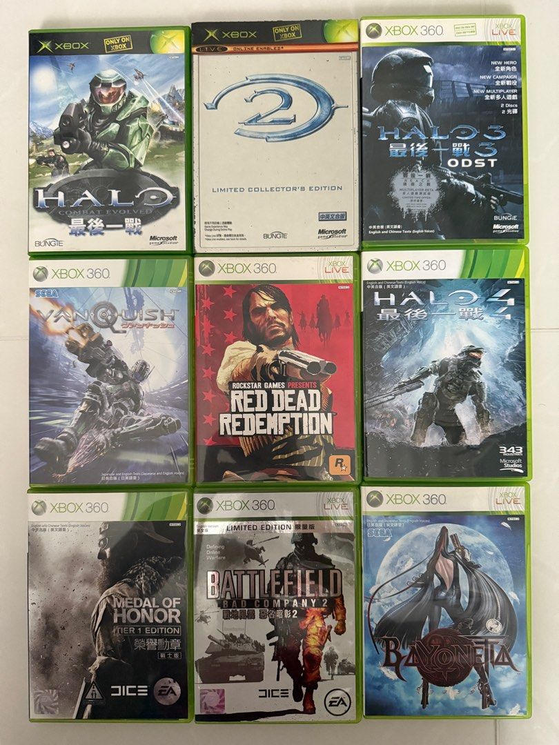 Xbox 360 Games Collection (pre-owned)62863110971137111