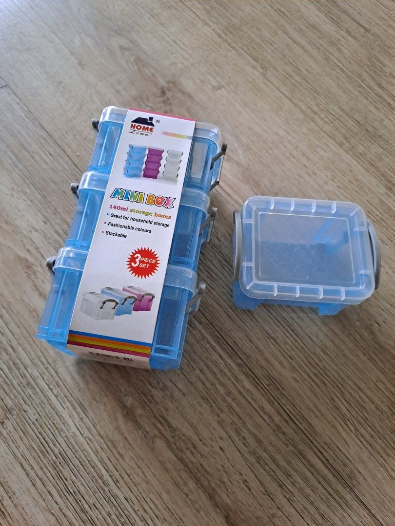 140mlx3 Storage Boxes