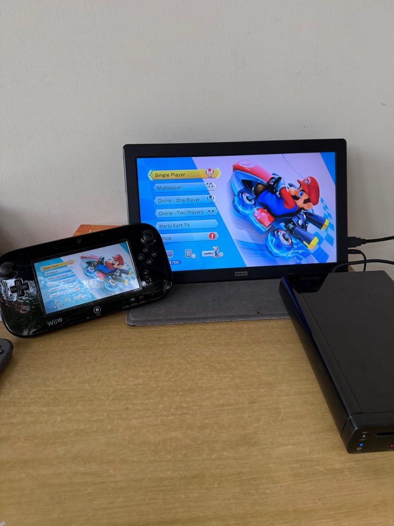 🔥$188 Nintendo Wii U Console Full Set 32GB with Mario Kart Game62853059258882113