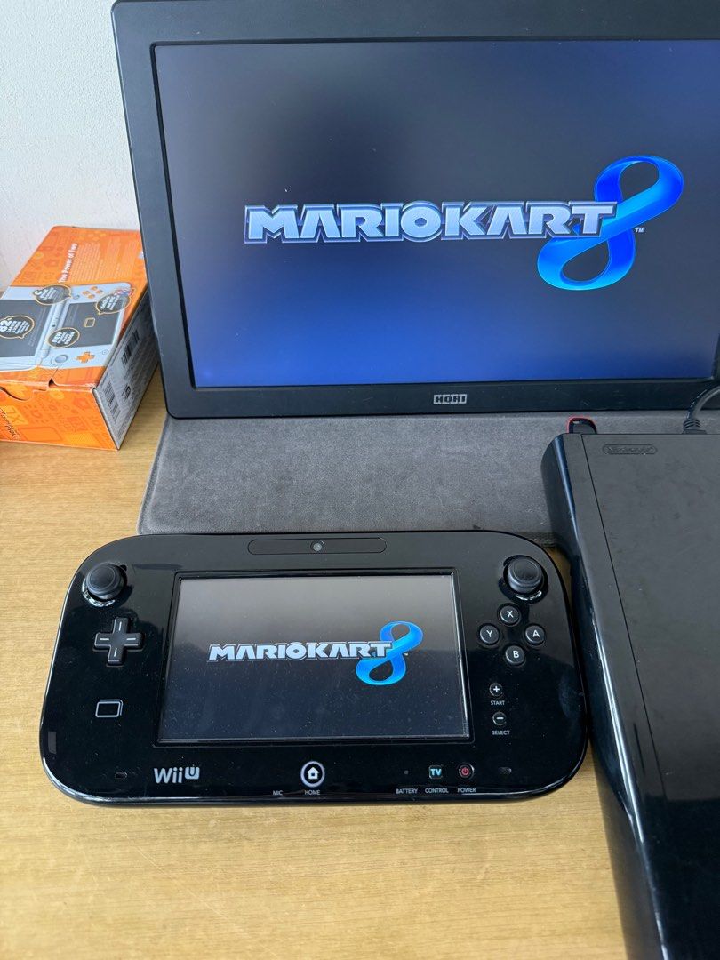 🔥$188 Nintendo Wii U Console Full Set 32GB with Mario Kart Game62853059258882114