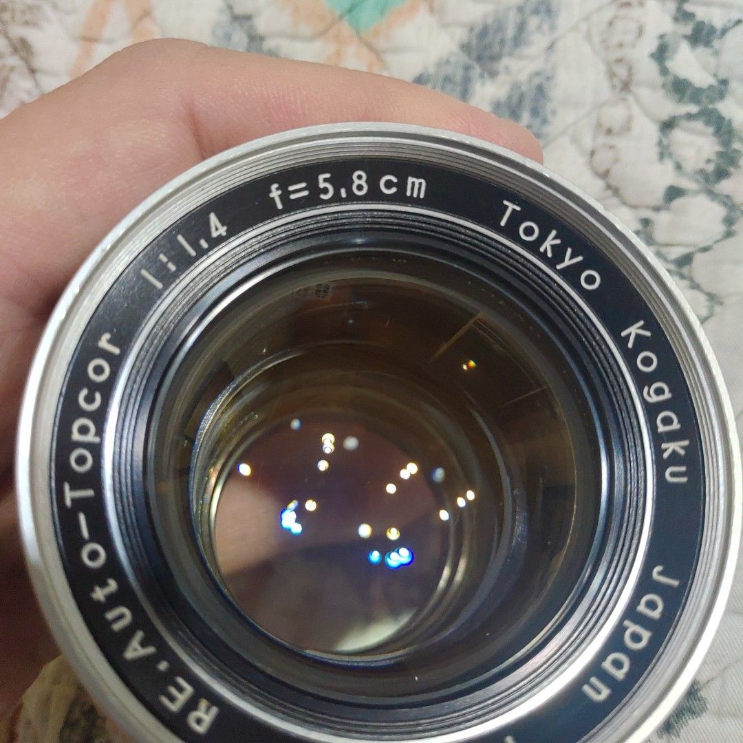由 somewhere2me (刊登 ID 1376310998，圖片 1) 提交，位於 新北市 (New Taipei) 的 [售] Tokyo Kogaku Japan RE.Auto-Topcor 58mm F1.4 復刻版鳳凰目童 (類別：鏡頭及裝備)，說明：外觀美品，功能正常，鏡片目視漂亮，已改Canon EOS EF接環，附前後蓋 各家無反機身可轉接使用。