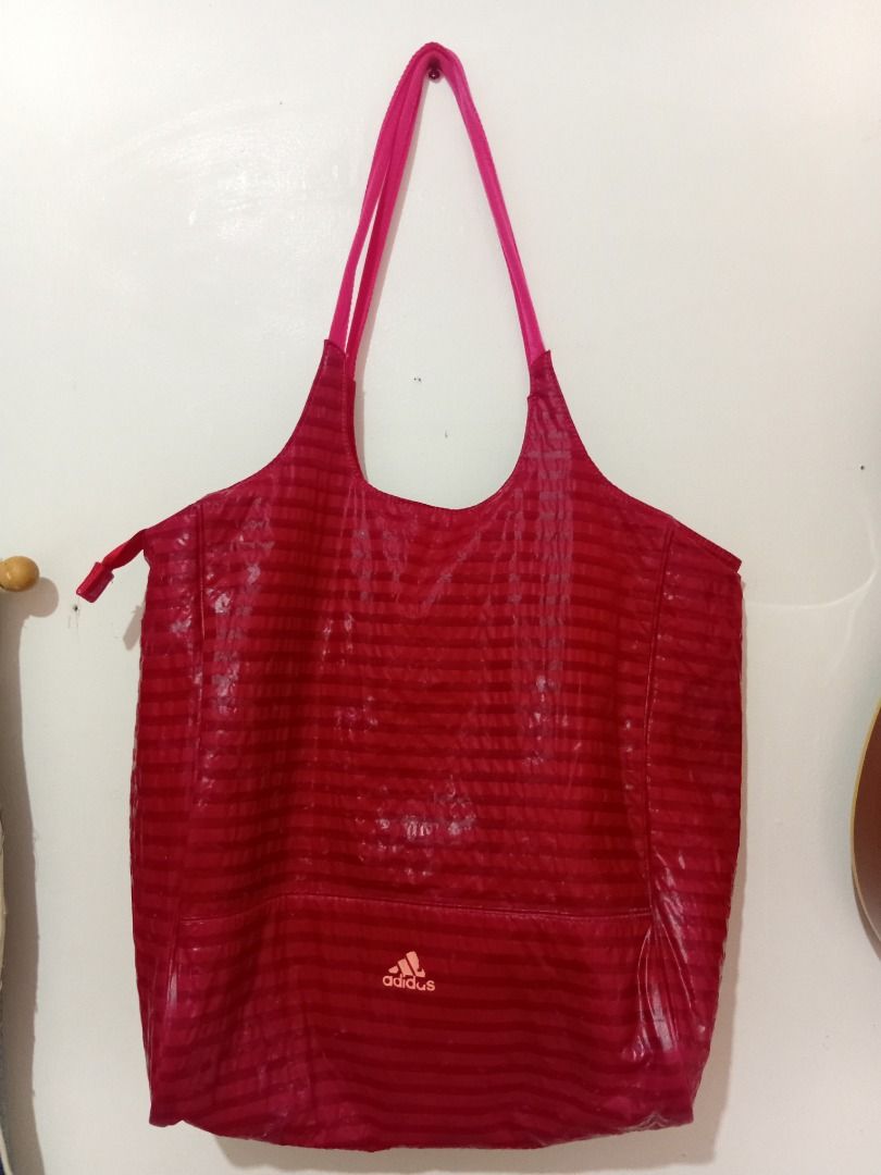 Adidas tote bag in Hot Pink (Category: Tote Bags) located in Quezon City. Submitted by cinnamonroe (Listing ID 1376309103, Image 1). Description: .