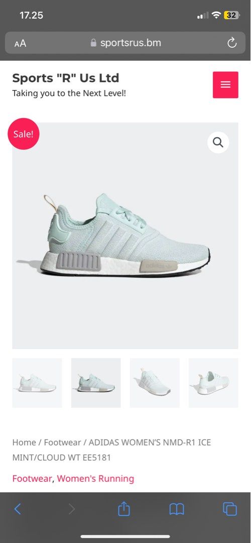 Adidas Women NMD Mint