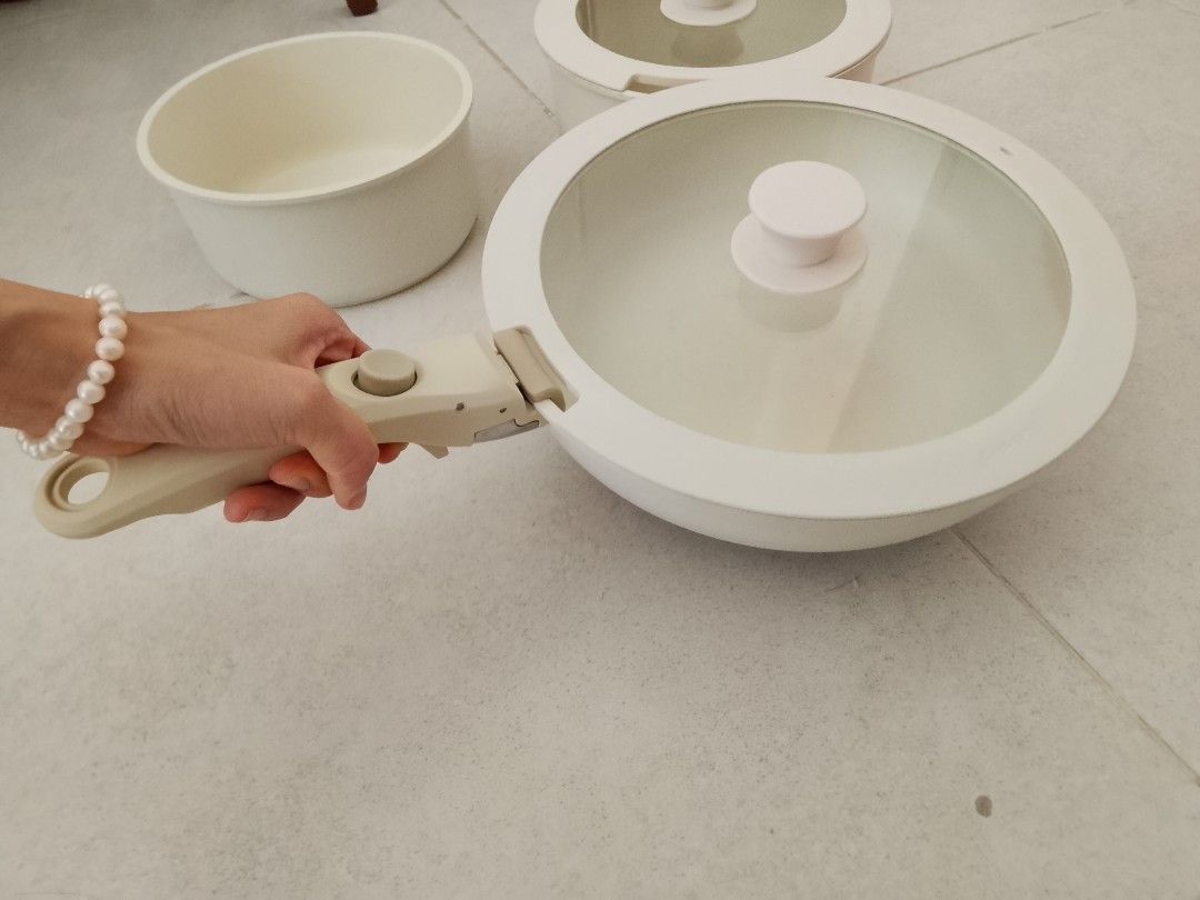 Stack Rm100 (All Rm100 only) CAROTE Stackable Nonstick Ceramic Coated Cookware Pan ...