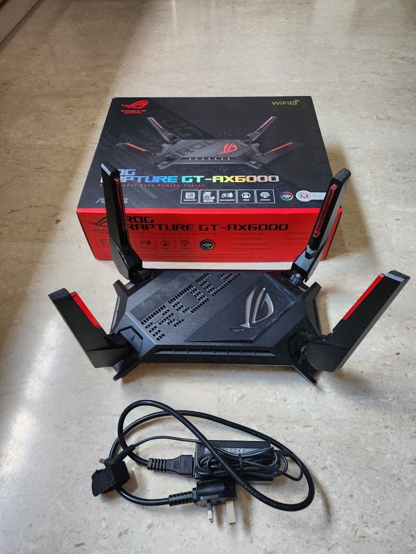 ASUS ROG Rapture GT-AX6000 WiFi 6 Gaming Router62863110450306111