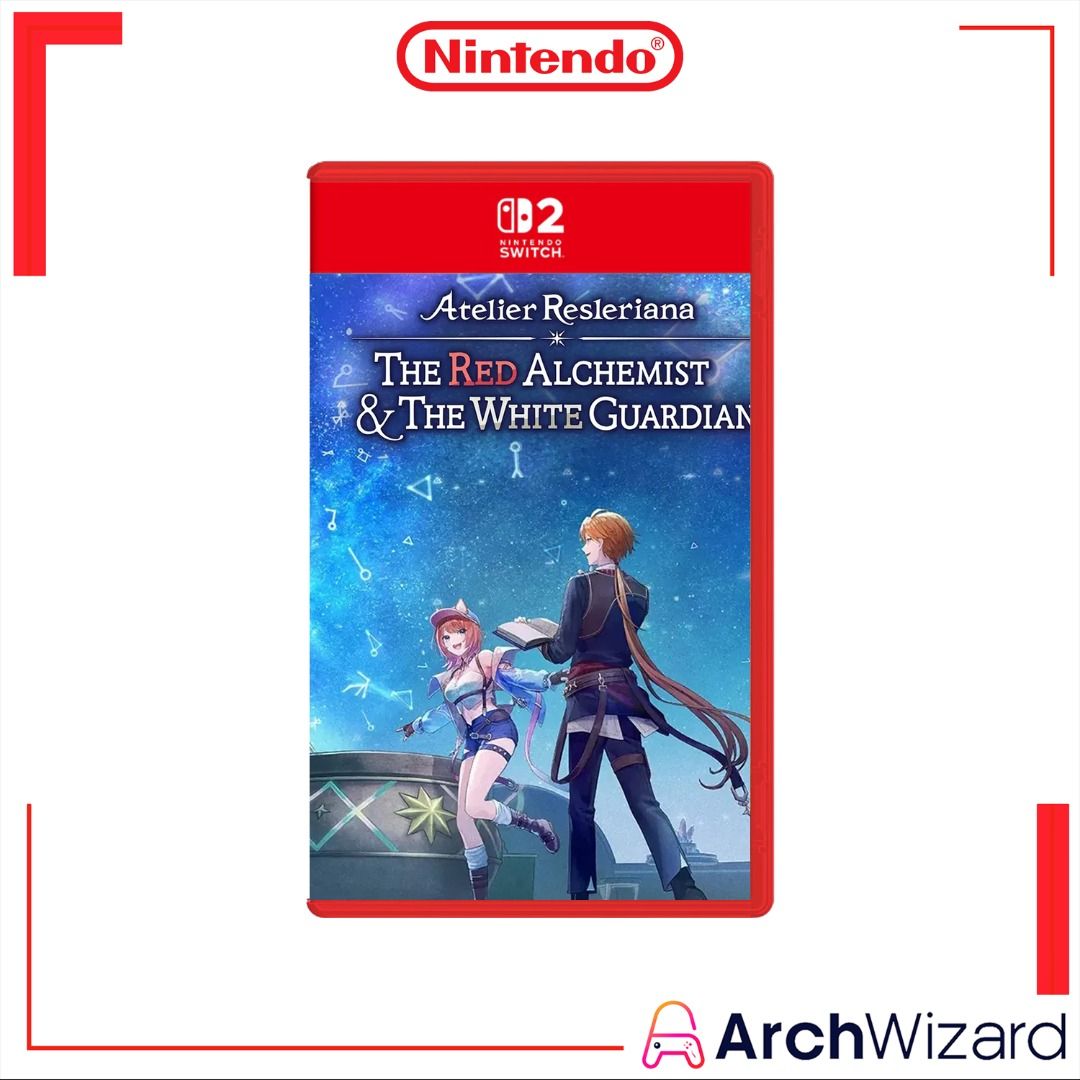 Atelier Resleriana: The Red Alchemist & The White Guardian Std Edi NS2 - Nintendo RPG Games 🛍️ Nintendo Switch 2 Game - ArchWizard62853058587009119