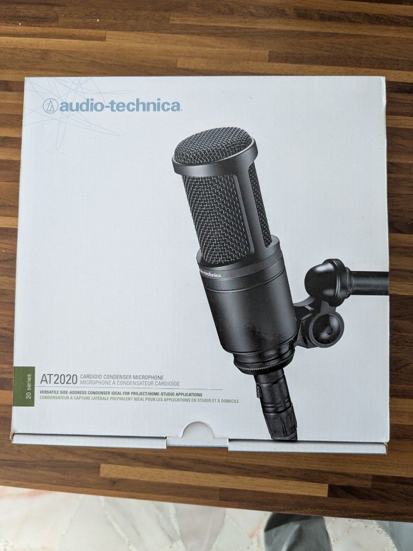 Audio-Technica AT2020 Condenser Microphone62863111081729113