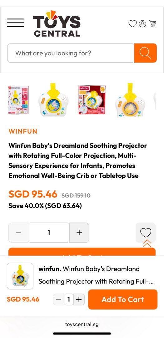 Baby soothing projector (Category: Infant Playtime) located in Singapore. Submitted by ghaceee (Listing ID 1376319028, Image 1). Description: Seldom used, condition 9.5/10 Rotating, full-color projection scene with instrument selection, nature sounds and lighting pattern Soothing lullabies & melodies Description ROTATING FULL COLOR PROJECTION: Creates a calming, visually engaging scene that rotates, promoting a soothing environment in your baby’s
